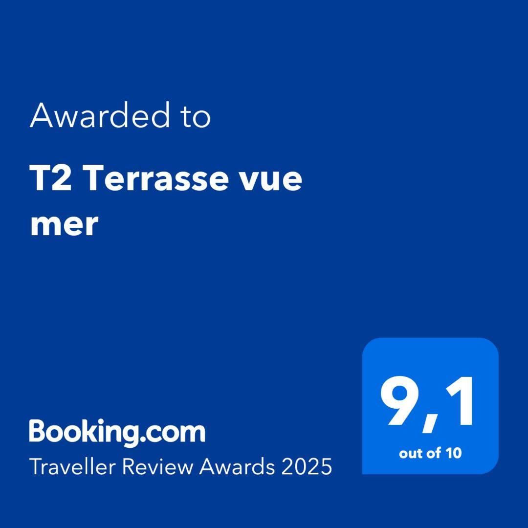 T2 Terrasse Vue Mer Six-Fours-les-Plages Luaran gambar